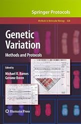 Genetic Variation: Methods and Protocols (Methods in Molecular Biology)