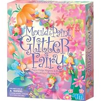 Mould & Paint Glitter Fairy Plaster Kit