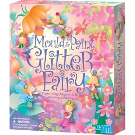 Mould & Paint Glitter Fairy Plaster Kit