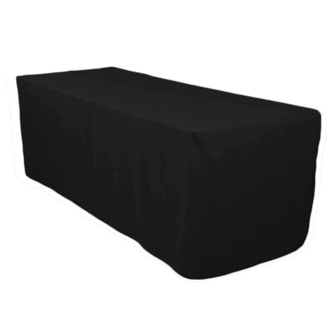 6Ft Elegant Buffet Banquet Wedding Fitted LinenTablecloth Rectangle