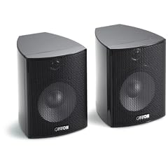 Canton Plus MX.2 2-Wege Regallautsprecher (40/70 Watt, 85 dB) Paar schwarz