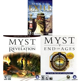 Myst - III Exile/IV Revelation/V End of Ages (3 pack)