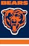 Chicago Bears Applique Banner Flag