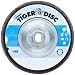 Weiler Tiger Abrasive Flap Disc, Type 29, Threaded Hole, Phenolic Backing, Zirconia Alumina