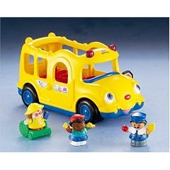 Mattel J0894 - Fisher Price Little People Schulbus
