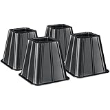 Greenco Super Strong Bed and Furniture Riser, Great for Under Bed Storage - Pack of 4