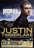 Justin Timberlake - Justified 2003 - CONCERT - POSTER from GERMANY