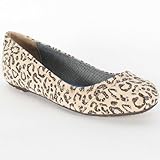 Toms - Womens Ballet Flats Shoes in Brown Gisele Leopard