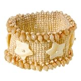 Natural Star Shell Stretch Bracelet