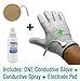 Premium Conductive Glove Package for Electrotherapy Treatment of Pain, Swelling, Nerve and Joint Pain, Carpal Tunnel, Arthritis, etc. (1 Glove - Silver Thread)(Large)
