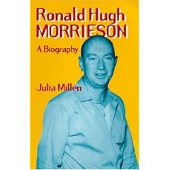 Ronald Hugh Morrieson: a Biography