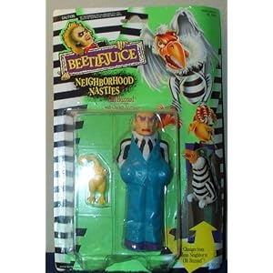 Beetlejuice Neighborhood Nasties Old Buzzard with Chicken Accessory Action Figure