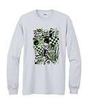 O.D.M. - Guitar Tabloid - Ash Basic Long Sleeve Cotton Tee - 2X-Large
