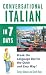 Book Conversational Italian in 7 Days