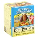 Celestial Seasonings Wellness Tea Diet Partner, Strawberry Citrus, Tea Bags, 0.8-Ounce 10-Count Boxes (Pack of 10)