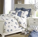 IMAGE OF Harbor House Coral King Quilt, Blue Stone