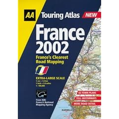 Touring Atlas France 2002 (AA Atlases)