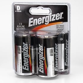 Energizer D-Cell 4-Pack by Energizer
