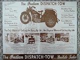 Indian Motorcycle Dispatch Tow Poster