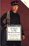 All Quiet on the Western Front: Literary Analysis and Cultural Context (Twayne's Masterwork Studies)