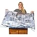 Homely Bliss Space Bags Jumbo Size. Largest Vacuum Valve Home Storage Bags (34x45 inch)