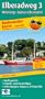 Radwanderkarte Elberadweg 3 Wittenberge-Cuxhaven/Brunsb�ttel: Leporello mit Ausflugszielen, Einkehr- und Freizeittipps, Entfernungen, Etappen, ... Ausflugszielen, Einkehr- und Freizeittipps