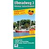 Radwanderkarte Elberadweg 3 Wittenberge-Cuxhaven/Brunsb�ttel: Leporello mit Ausflugszielen, Einkehr- und Freizeittipps, Entfernungen, Etappen, ... Ausflugszielen, Einkehr- und Freizeittipps