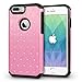 iPhone 8 Plus Case, Orzly Duo-Armour Shimmer for iPhone 7 Plus/iPhone 8 Plus – Rhinestone Studded Dual Layer Protective Armor Case for iPhone 8 Plus in Pink