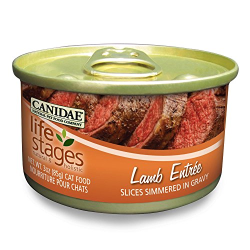 CANIDAE All Life Stages Cat Wet Food Lamb Entrée, 3 oz (12-Pack)