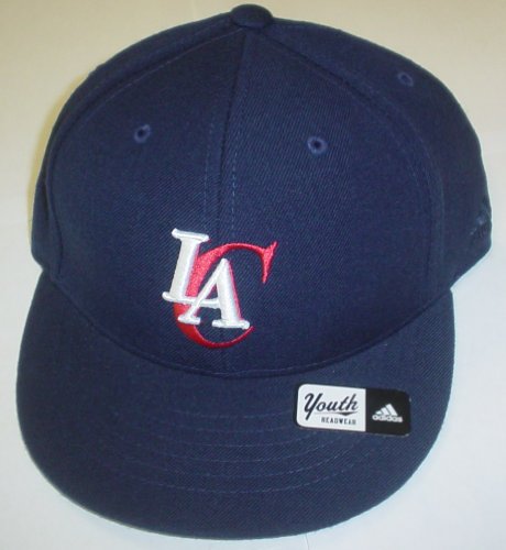 Los Angeles Clippers Flat Bill Youth Fitted Adidas Hat Size 6 1/2