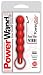 PowerBullet Power Wand Enhanced Red 20 Cm X 3 Cm 3-Speed Wireless Waterproof