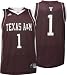 Texas A&M Aggies Basic -No. 1- Basketball Jersey