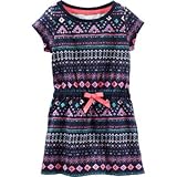 OSHKOSH(オシュコシュ) ジオ プリント ドレス プリント ワンピース 6歳【並行輸入】