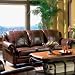 Classic Tri Tone Leather Sofa