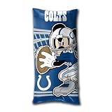 BSS - Indianapolis Colts NFL Mickey Folded Body Pillow (18in x 36in)