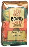 Boyer's Coffee Espresso, 16-Ounce Bags (Pack of 2)