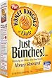 Honey Bunches of Oats Just Bunches! Honey Roasted Cereal, 17-Ounce Boxes (Pack of 4)
