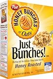 Honey Bunches of Oats Just Bunches! Honey Roasted Cereal, 17-Ounce Boxes (Pack of 4)