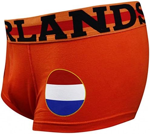 Chaperone Boys Netherlands Holland Cotton Nice Underwear Boxers - Orange M