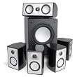 Mordaunt Short Alumni Speaker System - High Gloss Black