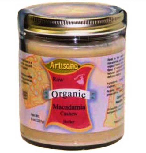 Artisana Macadamia/Cashew Butter (100% Organic), 8-Ounce Packages (Pack of 2)