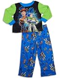 Disney - Toddler Boys Toy Story Pajamas, Blue, Green