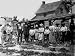 Berry Pickers Line Up for a Photograph, Cannon, Delaware, 1910 - 16" x 20" - Fine-Art Gicl??e Photographic Print of an Image from the Library of Congress Collection