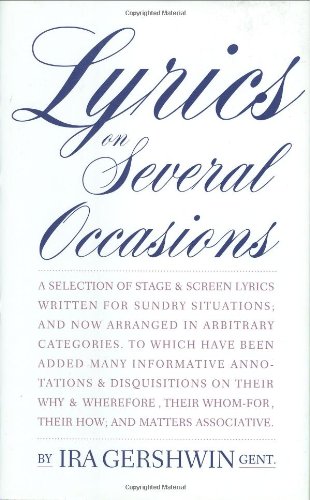 Lyrics on Several Occasions (Limelight)