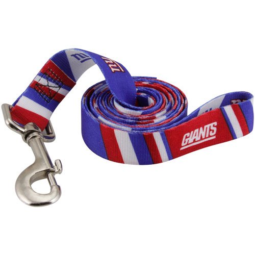 New York Giants 6' Royal Blue-Red Pet Leash