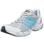 adidas Women's Attune Running Shoe,Grey/Cyan/White,8.5 M