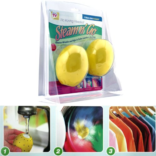 Set Of 2 Steam N' Go Wrinkle Release & Laundry Softener