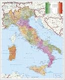 Italien Postleitzahlenkarte - Stiefel Eurocart