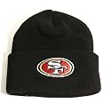 San Francisco 49ers Classic Cuffed Knit Hat in Black