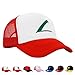 PopCrew Embroidered Team Trainer Hat for Cosplay Costume, Trucker, Snapback Cap
